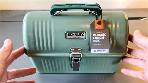 stanley black metal lunch box|stanley steel lunch box review.